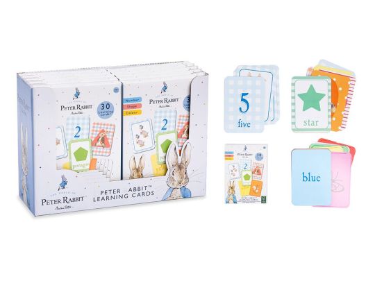 PETER RABBIT LEARNING CARDS