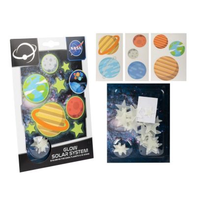 NASA GLOW IN THE DARK STARS AND PLANETS