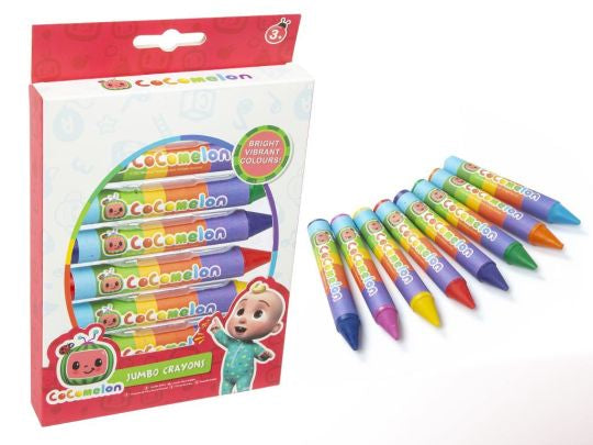 COCOMELON 8 JUMBO CRAYONS