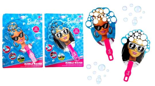 BARBIE BUBBLE WAVER - 2 ASSORTED