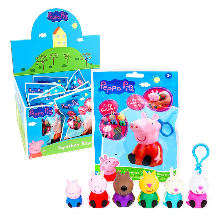 Official Peppa Pig Squishee Keyring