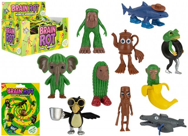 BRAIN ROT MINI FIGURE IN BLIND
BAG 8CM