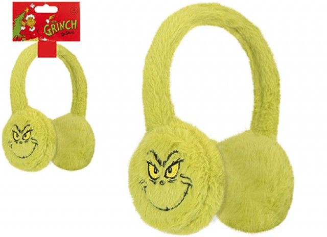 THE GRINCH FLUFFY EAR MUFFS