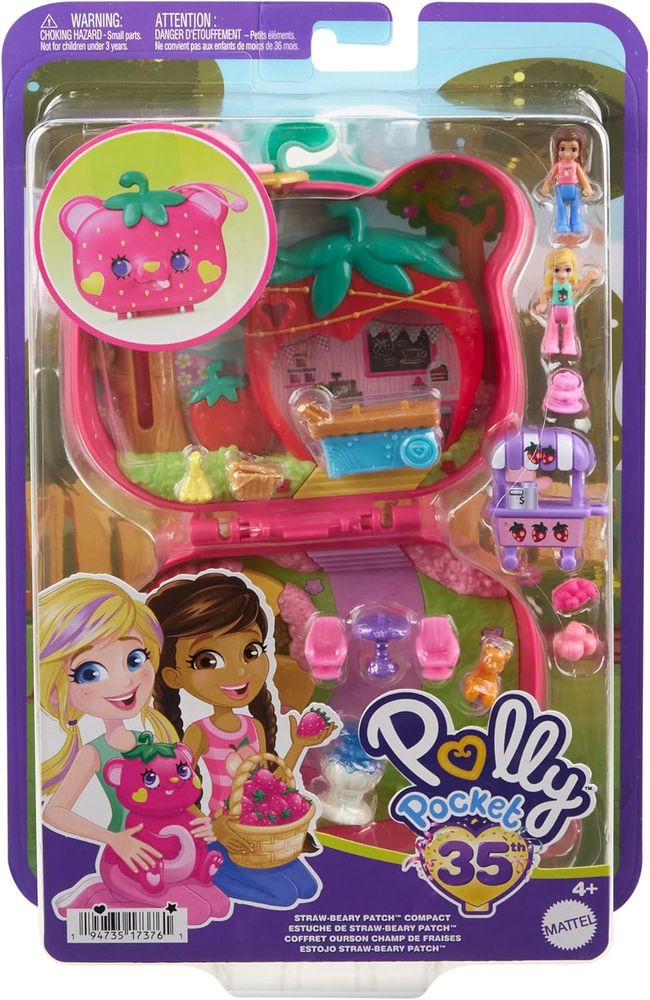 Polly Pocket Playset, Straw-beary Patch