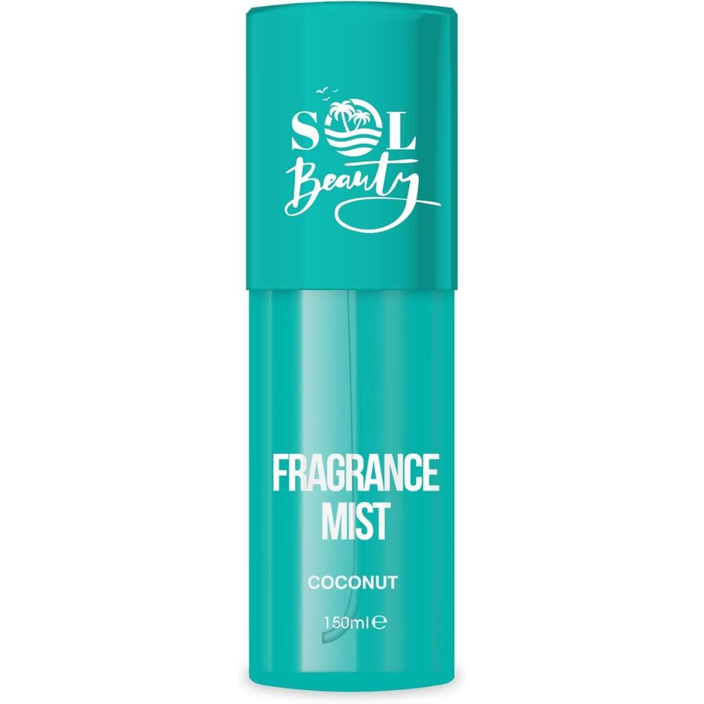 Body Spray Coconut Fragrance, Vegan Friendly Body Mist Helps Skin Stay Hydrated and Refreshed, All Over Body Fragrance Mist 150ml