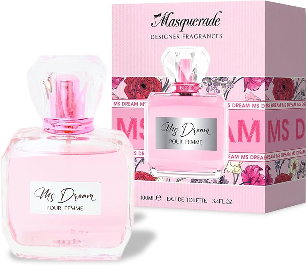 Masquerade Designer Fragrances Ms Dream Pour Femme Eau de Toilette -100ml