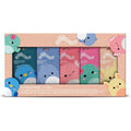 Squishmallows Face Sheet Mask Set – 5 Pack - Coconut, Strawberry, Mango, Blueberry & Watermelon. Fun Sleepover, Girls Night & Pajama Party