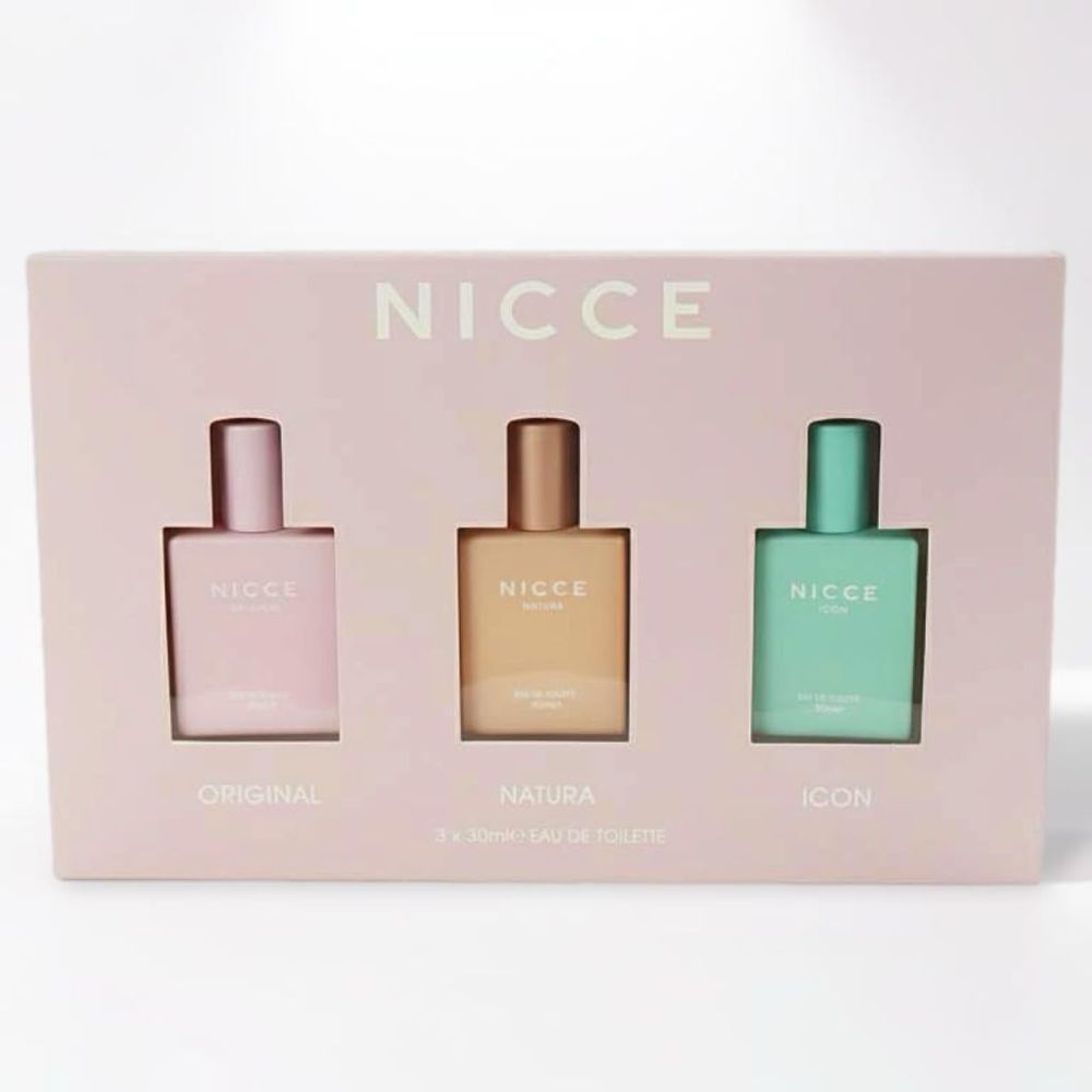 NICCE EAU DE TOILETTE WOMENS FRAGRANCE GIFT SET