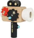 Le Toy Van - Educational Wooden Toy Hollywood Film Camera | Kids Pretend Role Play Toy - Suitable For 3 Years +