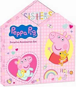 Peppa Pig Advent Calendar for Girls â€“ 24 Day Surprise Accessories Set