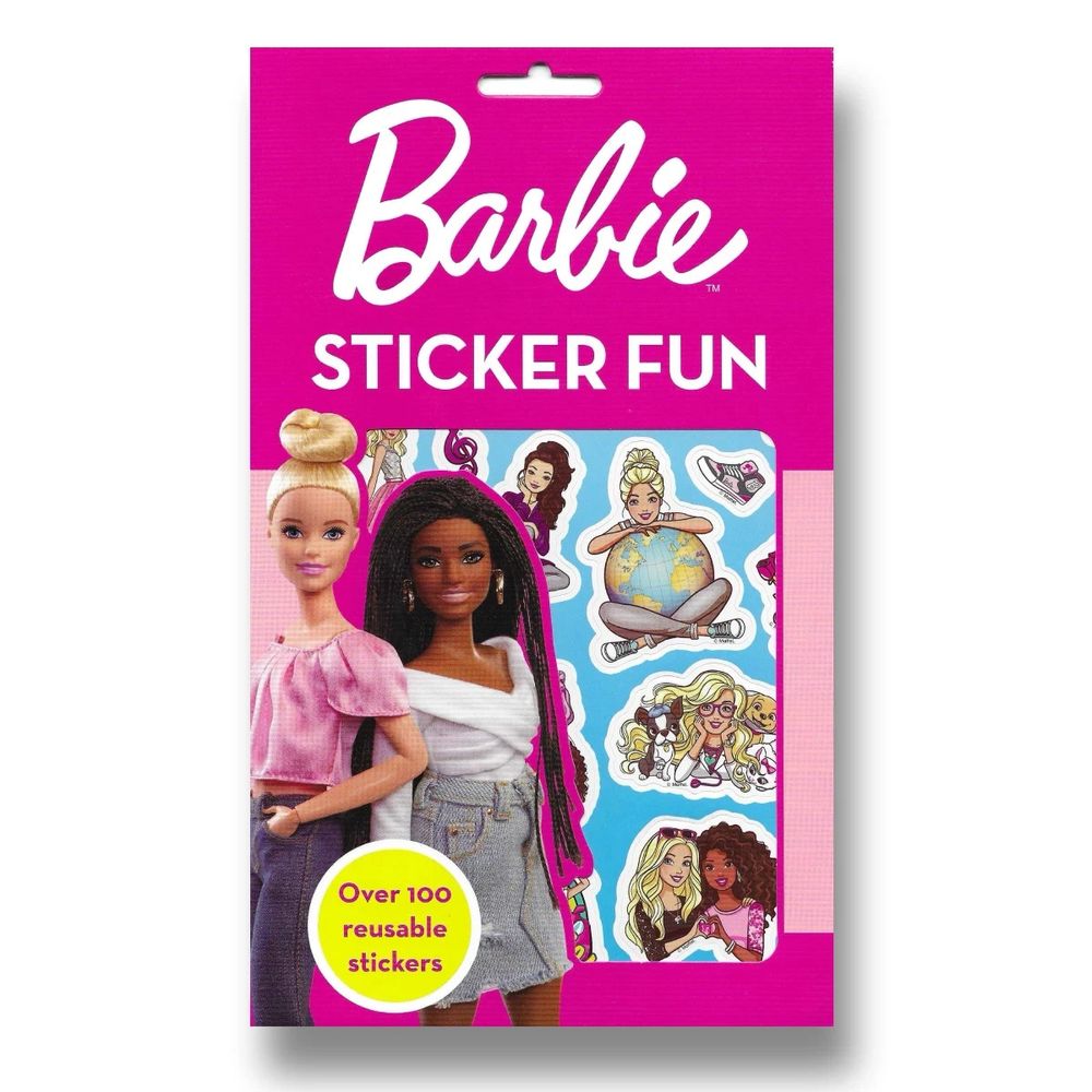 Barbie Stickers Sheet  Scrapbook Chic Girl Bestie Craft
