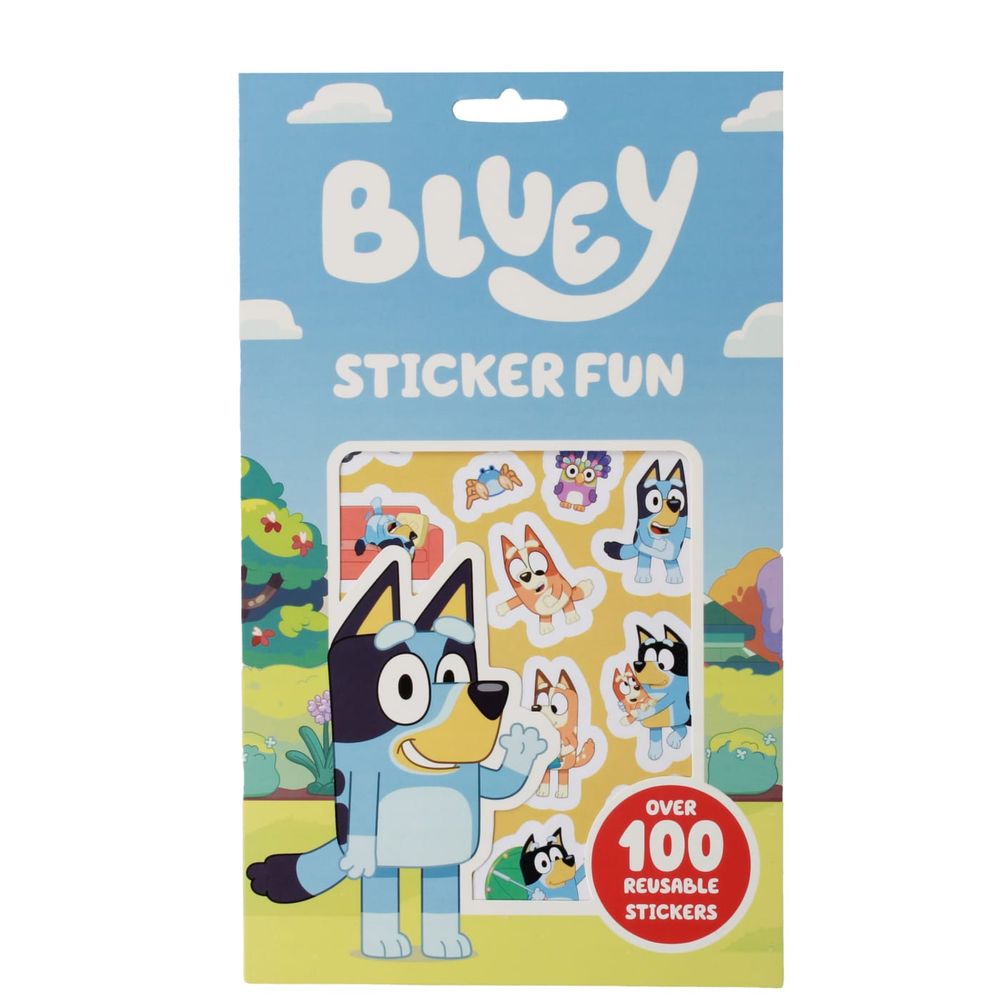 BLUEY STICKER FUN 100 STICKERS