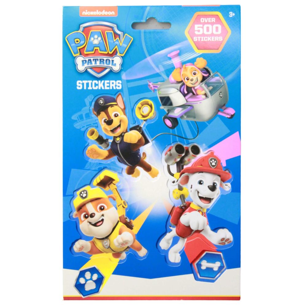 PAW PATROL 500 STICKERS BOOK