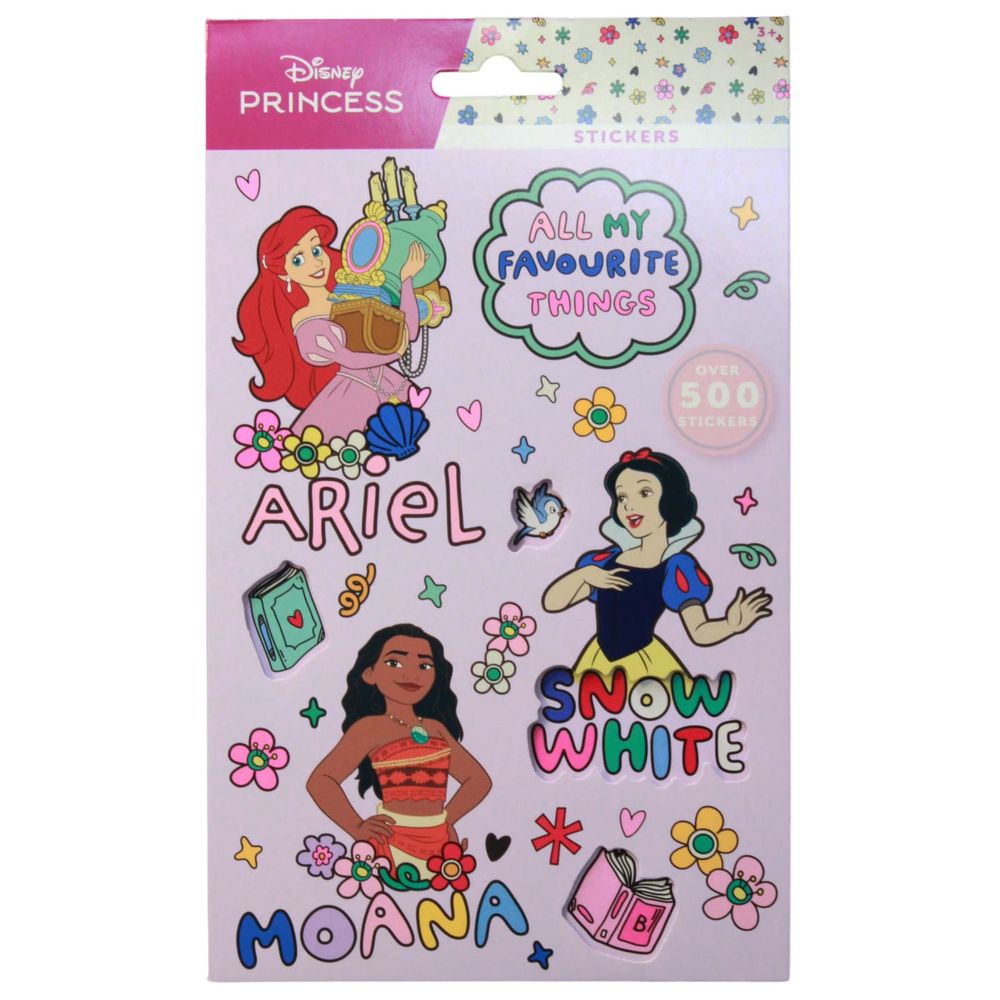 DISNEY PRINCESS 500 STICKERS BOOK