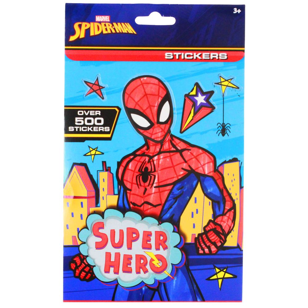 SPIDERMAN 500 STICKERS BOOK