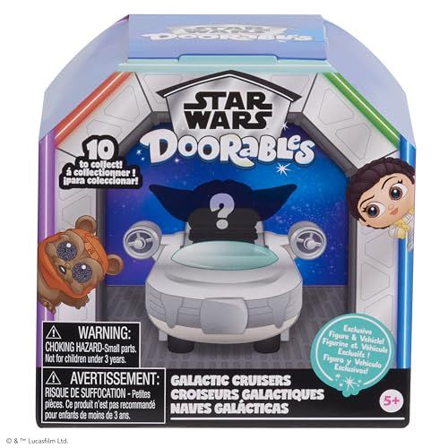 Just Play 44806 Cosmic Star Wars Doorables Galactic Cruisers, Multi-Color, Small