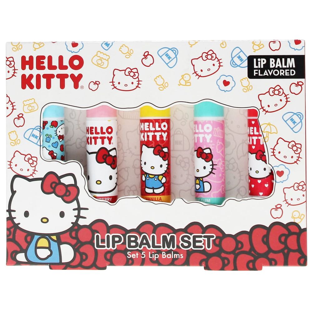 HELLO KITTY L/BALM COLLECTION 5 PK