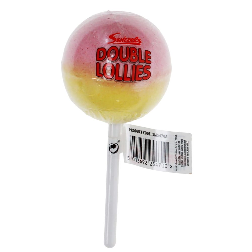 SWIZZELS 110G DOUBLE LOLLY BATH FIZZER
