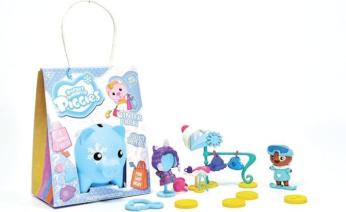 Pocket Money Piggies - Winter Pack