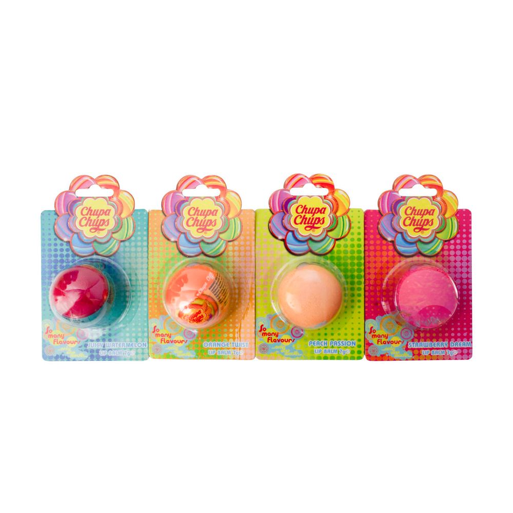 CHUPA CHUPS LIP BALM BALL ASSORTED