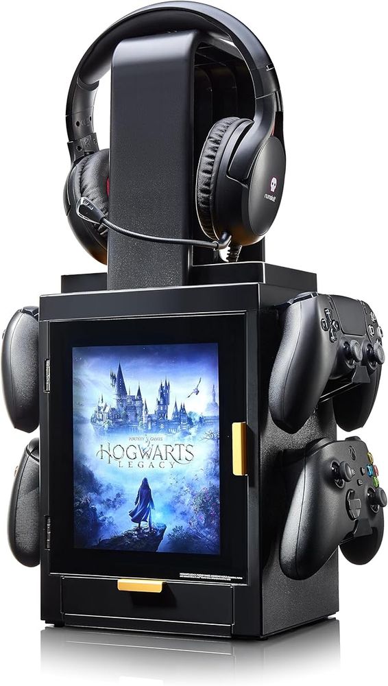 Numskull Official Hogwarts Legacy LED Light Gaming Locker,