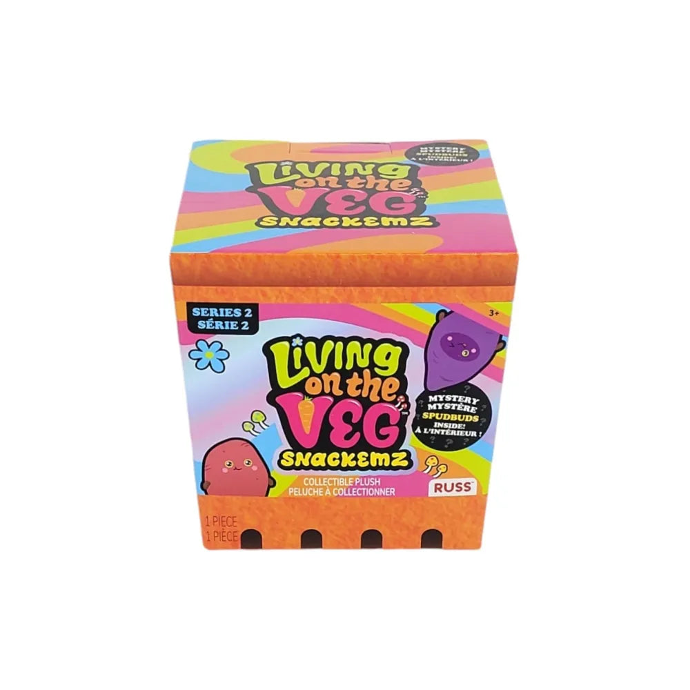 Living On The Veg - Snackemz 7.5cm Mystery Plush S2 (Assorted Designs)
